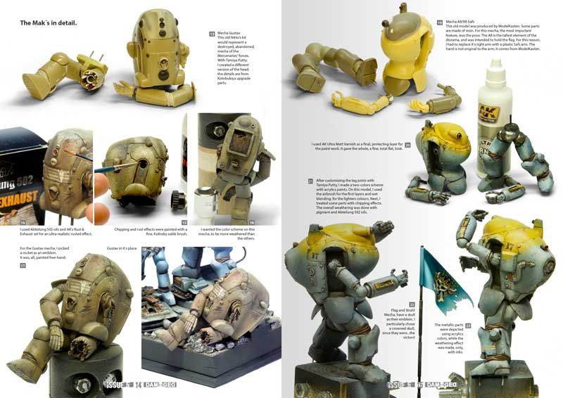 ABTEILUNG 502 ABT711 - Damaged Issue 05 - Weathered &amp;amp; Worn Models Magazine – image 2