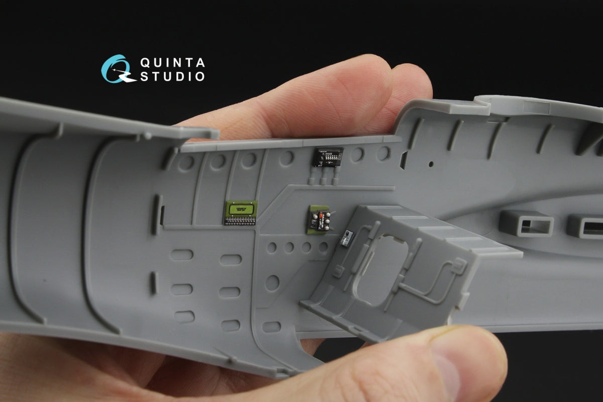 Quinta Studio QDS-32250 A-26C Invader 3D-Printed &amp;amp; coloured Interior on decal paper (Hobby Boss) (with 3D-printed resin parts) 1/32 – zdjęcie 9
