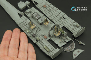 Quinta Studio QD35127 Nakajima B5N2 Kate 3D-Printed colored Interior on decal paper (Border Model) 1/35 – image 10