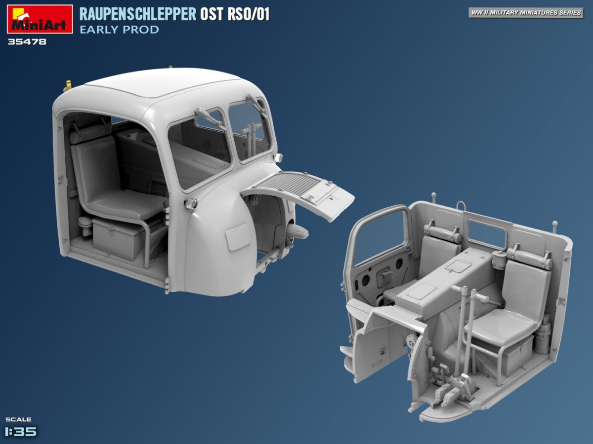 Miniart 35478 RAUPENSCHLEPPER OST RSO/01. EARLY PROD 1/35 – image 8