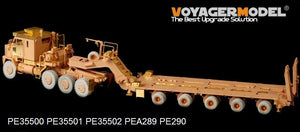Intérieur du camion tracteur américain moderne M1070, modèle Voyager PE35501, pour maquette HOBBYBOSS 85502 à l&amp;#39;échelle 1/35 – image 8