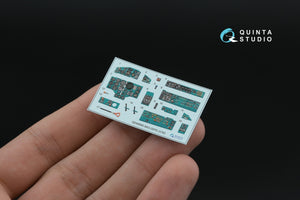 Quinta Studio QD+48560 MiG-25PD 3D-Printed &amp;amp; colored Interior on decal paper (ICM) (with 3D-printed resin parts) 1/48 – image 3