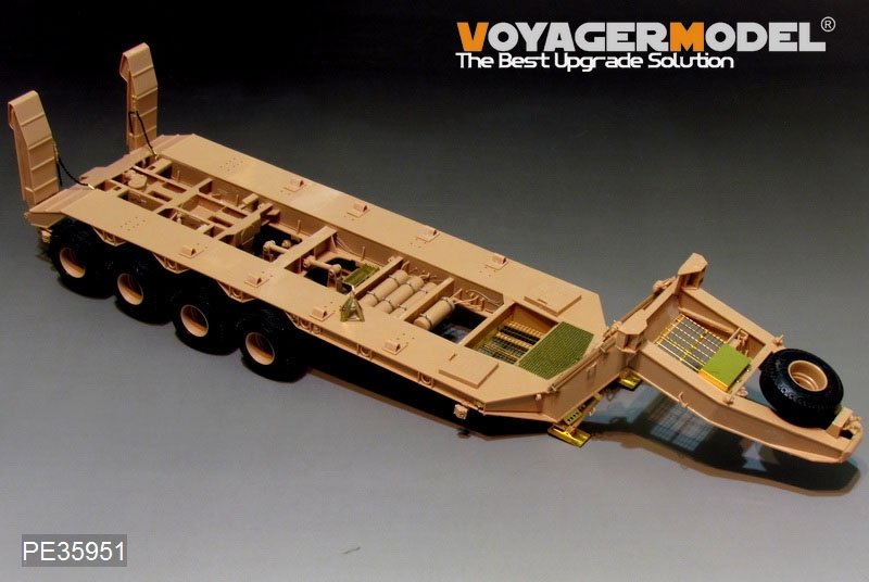 Voyager Model PE35951 Modern US Army M911 C-HET &amp;amp;M747 Heavy Equipment Semi-Trailer For MENG SS-013 1/35 – imagen 27