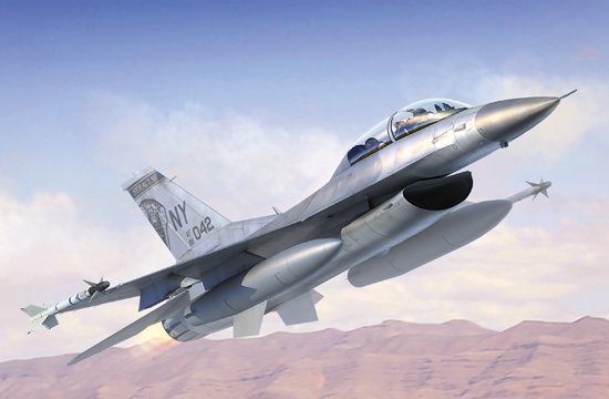 Trumpeter 03920 F-16B/D Fighting Falcon Block15/30 1/144 – Bild 2