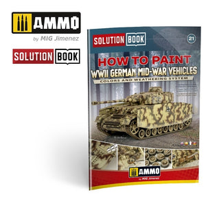 AMMO by Mig Jimenez 7727 SOLUTION BOX 21 – WWII German Mid-War Vehicles – image 3