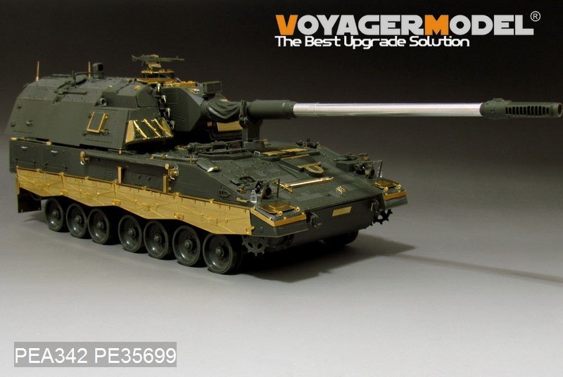 Voyager Model PEA342 Modern German PzH2000 Side skirts (For MENG TS-012) 1/35 – immagine 2