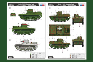 Hobby Boss 83820 Soviet T-37TU Command Tank 1/35 – Bild 3