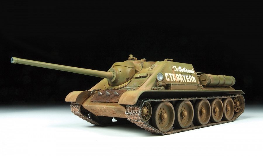 Zvezda 3690 Soviet tank destroyer SU-85 1/35 – image 3