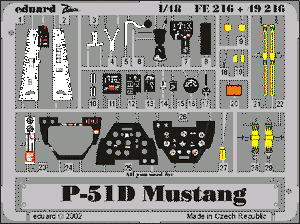 Eduard 49216 P-51D 1/48 Tamiya