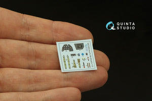 Quinta Studio QD72063 Avia S-199 3D-Printed &amp;amp; colored Interior on decal paper (Eduard) 1/72 – imagen 3