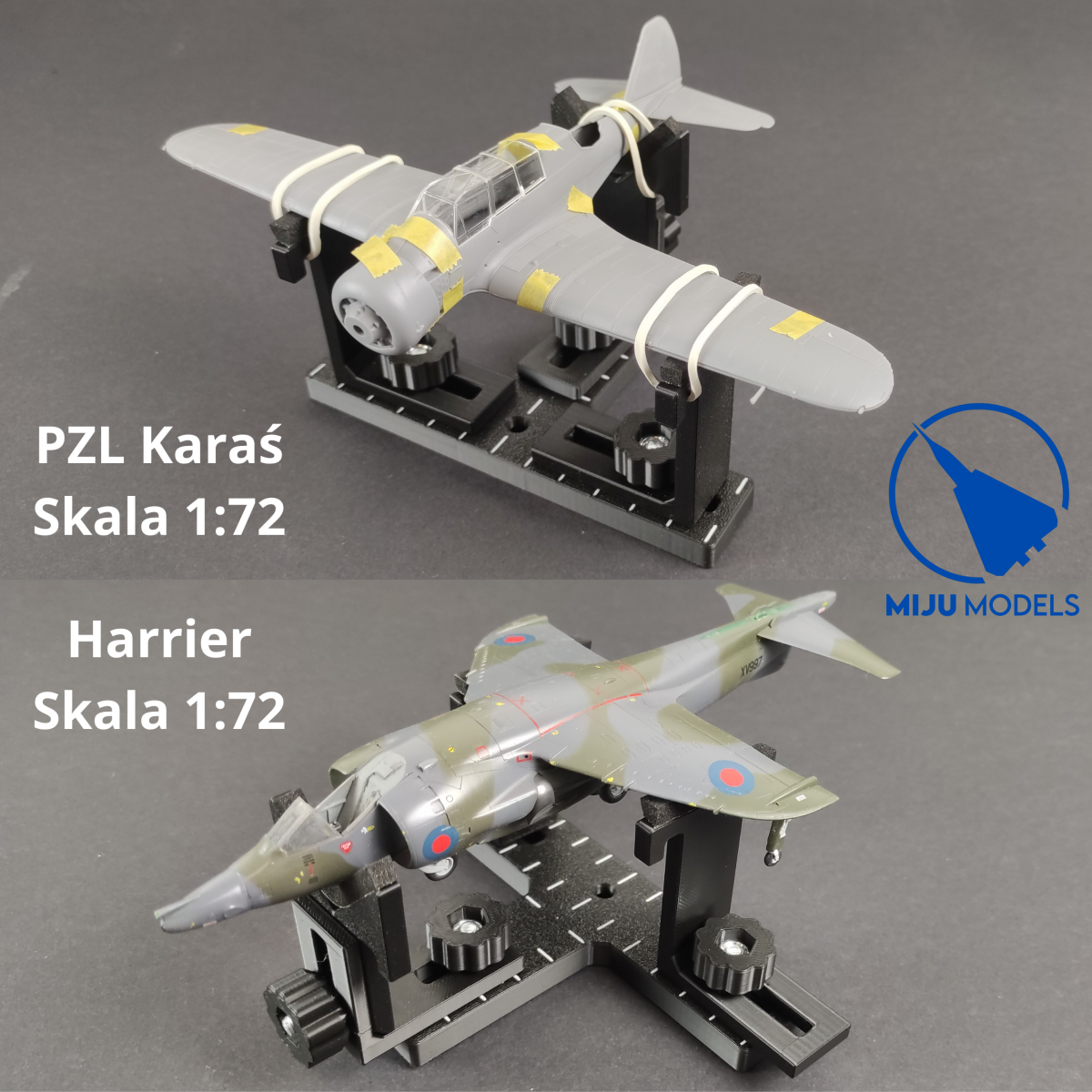 Miju Models JIG-AIR-SMALL-STANDARD Mały statyw lotniczy / Small aircraft tripod