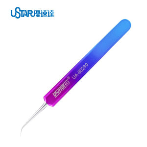 U-Star UA-90230 Colorful Tweezers - Curved