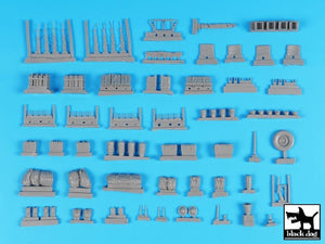 Black Dog T35224 British SAS jeep Africa accessories set 1/35 – immagine 6