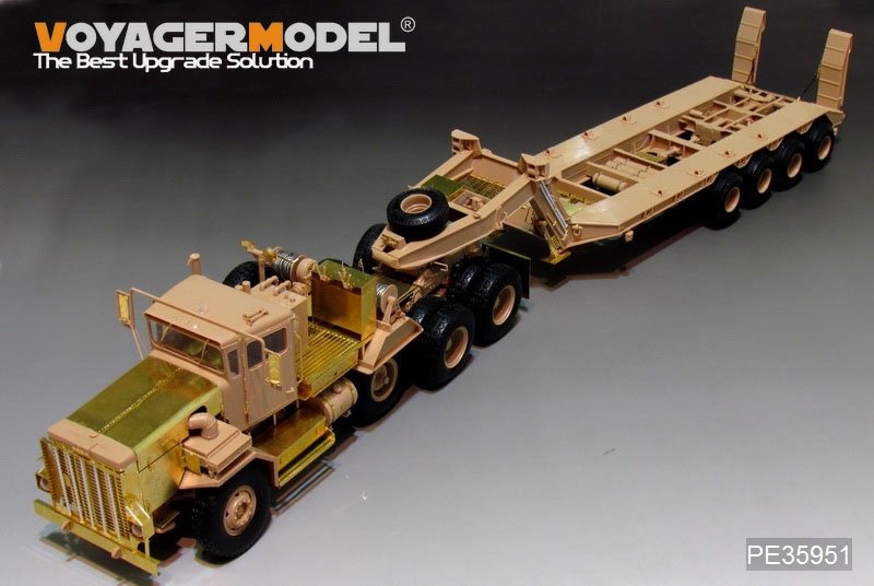 Voyager Model PE35951 Modern US Army M911 C-HET &amp;amp;M747 Heavy Equipment Semi-Trailer For MENG SS-013 1/35 – imagen 6