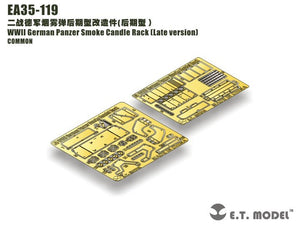 ET Model EA35-119 WWII German Panzer Smoke Candle Rack (Late version) 1/35 – image 2