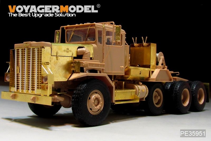 Voyager Model PE35951 Modern US Army M911 C-HET &amp;amp;M747 Heavy Equipment Semi-Trailer For MENG SS-013 1/35 – imagen 12