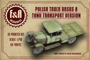 F&amp;amp;A Miniatures FA-48042 Ursus A Tank Transport 1/48