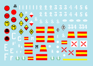 Star Decals 35-865 Spanish Civil War #3. &amp;#39;Negrillo&amp;#39; 1/35 – immagine 3