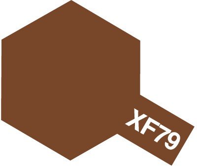 Tamiya XF79 Linoleum Deck Brown (81779) Acrylic paint 10ml – zdjęcie 3