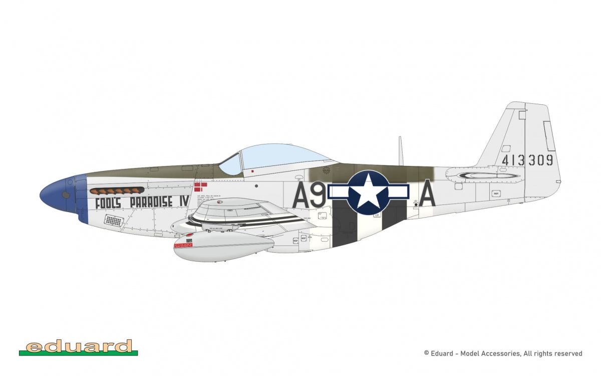 Eduard 7476 P-51D-5 Mustang Weekend Edition 1/72 – obrázek 4