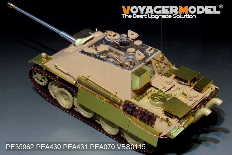 Voyager Model PE35962 WWII Jagdpanther G2 Version Basic Upgrade set For RMF 5012 1/35 – obrázek 7