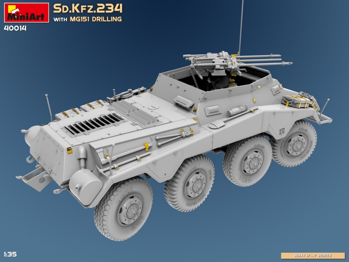 MiniArt 40014 Sd.Kfz.234 WITH MG151 DRILLING 1/35 – image 9