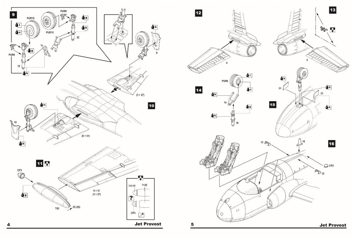 Fly 48017 Jet Provost T.3/T.3A 1/48 – image 6
