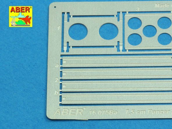 Aber 16075B Pz.Kpfw. IV, Ausf.H Vol.16B - Ammo stowage rack type B for long rounds 1/16 – immagine 6