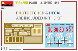 MiniArt 35379 T-34/85 PLANT 112. SPRING 1944 1/35 – zdjęcie 11