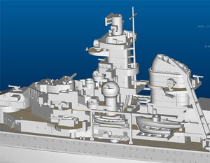 Trumpeter 05776 German Cruiser Admiral Hipper 1941 1/700 – image 7