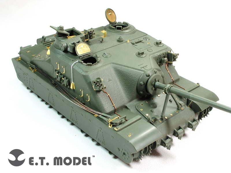 ET Model E35-156 WWII British Heavy Assault Tank A39 Tortoise (For Meng TS-002) (1/35) – image 2