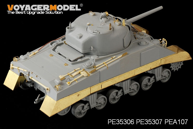 Voyager Model PE35307 WWII US army M4 Mid Tank Skirts For DRAGON 6511 and 6579 1/35 – Bild 3