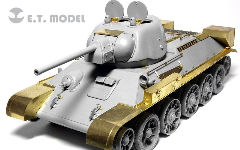 ET Model E35-037 WWII Soviet T-34/76 Mod.1942 Stamped Turret (For DRAGON 6487/6424) (1/35) – image 2