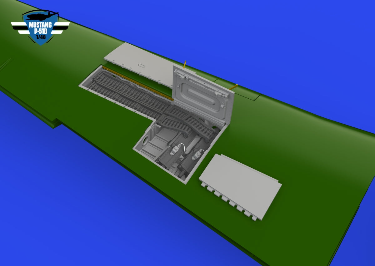 Eduard 648997 P-51B / C gun bays PRINT EDUARD 1/48 – image 3