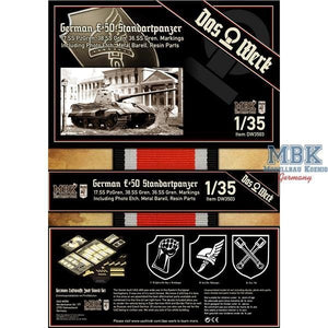 Das Werk DW3503 German E-50 Standardpanzer 1/35 – Bild 2