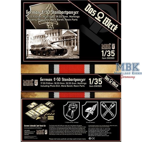 Das Werk DW3503 German E-50 Standardpanzer 1/35 – Bild 2