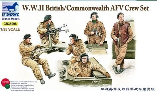 Bronco CB35098 British / Commonwealth AFV Crew set 1/35