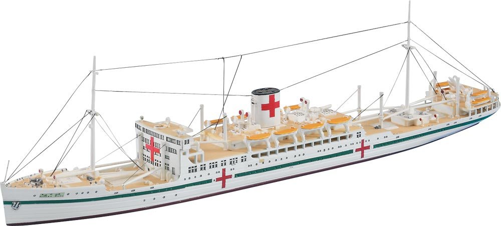 Hasegawa WL502 IJN Hospital Ship Hikawa Maru 1/700 – Bild 2