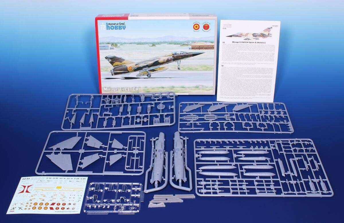 Special Hobby 72289 Mirage F.1 CE/CH 1/72 – Bild 2