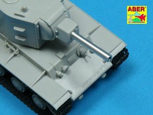 Aber 72L-40 152.4 mm M-10S tank barrel for KV-II tank / Russian 152.4 mm M-10S tank barrel for KV-II 1/72 – image 6