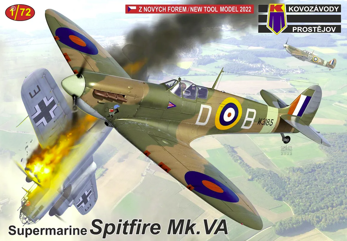 Kovozavody Prostejov KPM0307 Spitfire Mk.Va 1/72