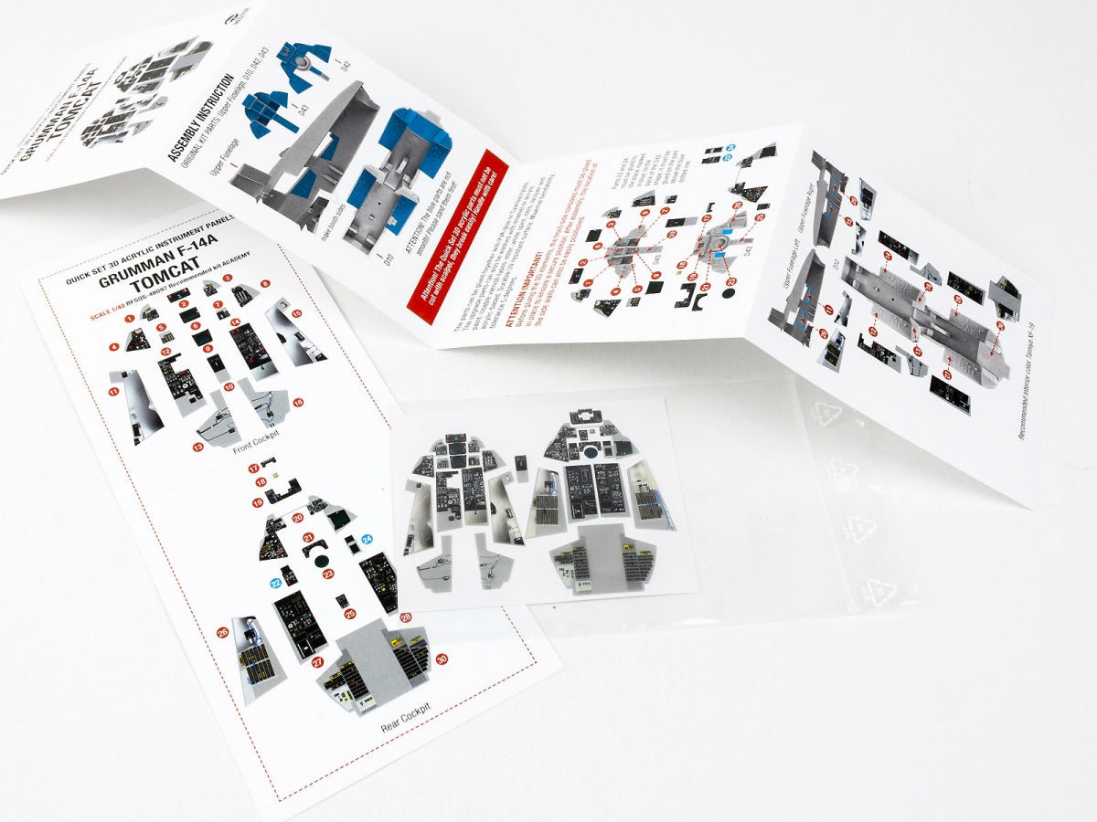 Red Fox Studio QS-48097 Grumman F-14A Tomcat Academy 1/48 – image 3