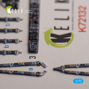 KELIK K72132 UH-2C SEASPRITE - interior 3D decals for Clear Prop kit 1/72 – image 3