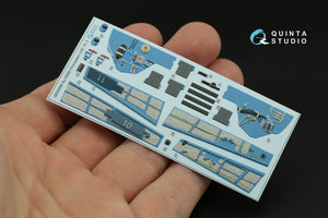 Intérieur imprimé en 3D et coloré sur papier décalcomanie Quinta Studio QD32095 Su-30SM (conversion pour Trumpeter Su-30MKK) 1/32  – image 6