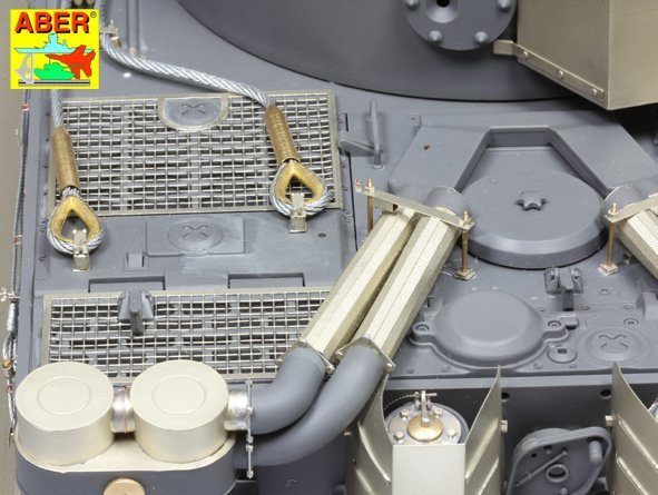 Aber 16K02 Pz.Kpfw. VI Ausf.E (Sd.Kfz.181) Tiger I – s.PzAbt. 501 in Tunisia 1/16 – Bild 9