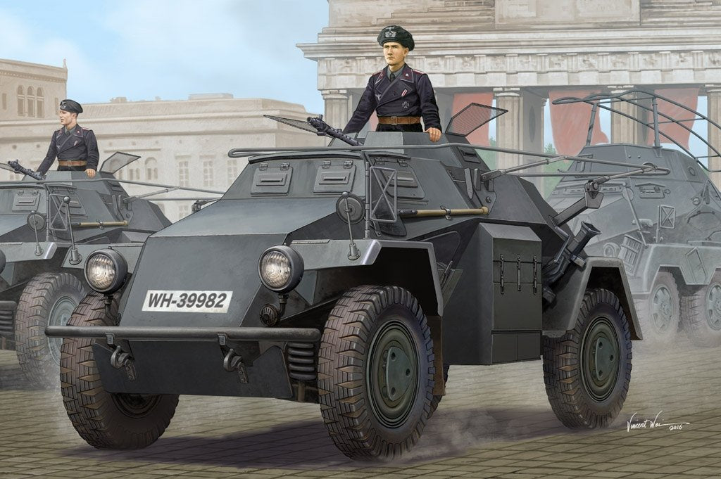 Hobby Boss 83817 allemand Sd.Kfz.223 Leichter Panzerspahwagen (1ère série) (1/35) 