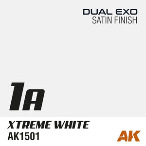 AK Interactive AK1543 DUAL EXO SET 1 – 1A XTREME WHITE &amp;amp; 1B ROBOT WHITE – Bild 2