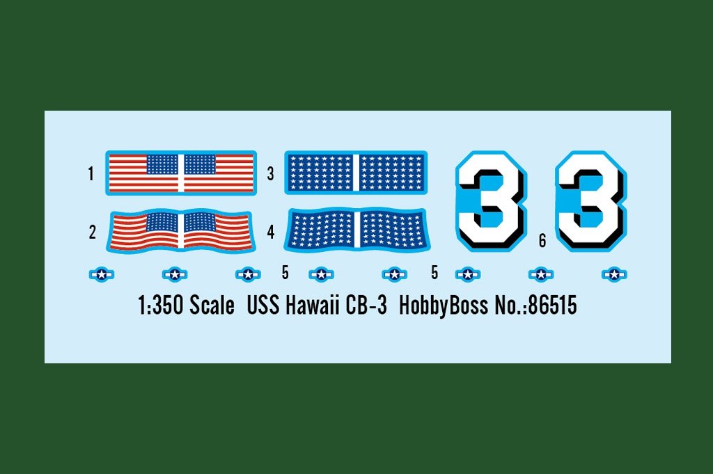 Hobby Boss 86515 USS Hawaii CB-3 1/350 – immagine 4