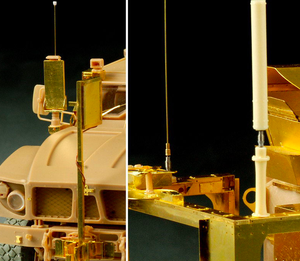 Voyager Model PEA298 Modern US M-ATV MRAP Rhino Anti IED Device sets (For KINETIC Model K61007) 1/35 – obrázek 2