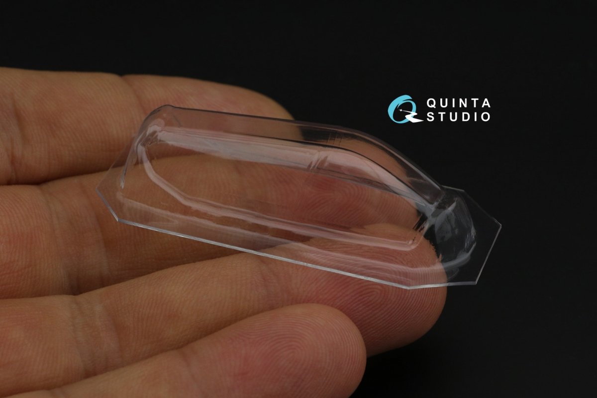 Quinta Studio QC72028 AH-1G Cobra vacuumed clear canopy (AZ model) 1/72 – Bild 2